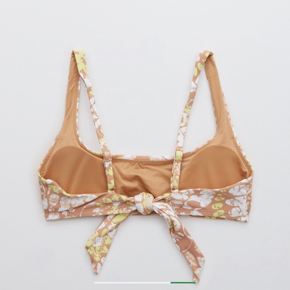 Aerie tie back scoop bikini top and aerie cheekiest bikini bottom - Picture 4 of 7